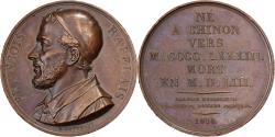 World Coins - France, Medal, François Rabelais, Galerie Métallique, 1818, Bronze, Gatteaux