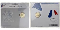 World Coins - France, 2 Euro, French Presidency of the European Union, 2008, MDP, Bi-Metallic
