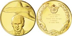 World Coins - France, Medal, L'Histoire de la Conquête de l'Air, John Cunnigham, Aviation