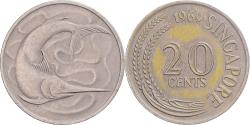World Coins - Coin, Singapore, 20 Cents, 1969