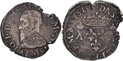 World Coins - Coin, France, DOMBES, Louis II, Teston, 1577, Trévoux, , Silver