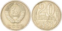 World Coins - Coin, Russia, 20 Kopeks, 1983