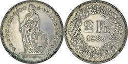 World Coins - Coin, Switzerland, 2 Francs, 1989, Bern, , Copper-nickel, KM:21a.3
