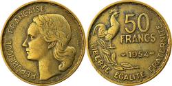 World Coins - Coin, France, Guiraud, 50 Francs, 1954, Paris, , Aluminum-Bronze