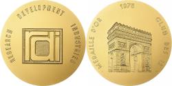 World Coins - France, Medal, Club des 12 - Médaille d'or 1975, 1975, Bronze,