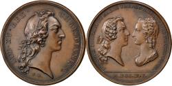 World Coins - France, Medal, Louis XV, Politics, Society, War, , Bronze, Divo:125