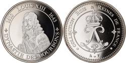 World Coins - France, Medal, Les rois de France, Louis XIII, History, , Copper-nickel