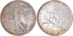 World Coins - Coin, France, Semeuse, 2 Francs, 1914, Paris, , Silver, KM:845.1