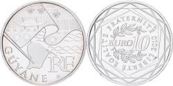 World Coins - France, 10 Euro, Guyane, 2010, Paris, Silver, , KM:1654