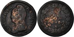 World Coins - Coin, France, Dupré, Decime, AN 5, Paris, Modification du 2 décimes,