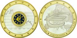 World Coins - France, Medal, L'Euro, Monnaie Banque Commerciale, 1999, , Copper Gilt