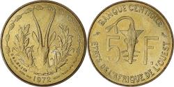 World Coins - Coin, West African States, 5 Francs, 1972, , Aluminum-Nickel-Bronze