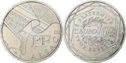 World Coins - France, 10 Euro, Euros des régions, Alsace, 2010, Paris, Silver,