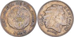 World Coins - Coin, Colombia, 10 Centavos, 1964