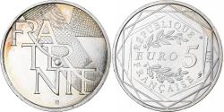 World Coins - France, 5 Euro, Fraternité, 2013, MDP, Silver,