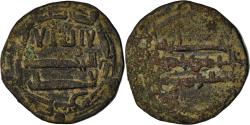 World Coins - Coin, Abbasid Caliphate, al-Mahdi, Fals, AH 166 (782/783), Madinat al-Salam
