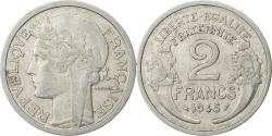World Coins - France, Morlon, 2 Francs, 1945, Paris, , Aluminum, KM:886a.1