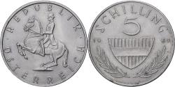 World Coins - Austria, 5 Schilling, 1969, Copper-nickel, , KM:2889a