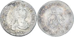 World Coins - Coin, France, Louis XIV, 4 Sols aux 2 L, 1692, Uncertain Mint, réformé