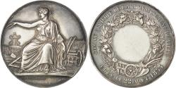 World Coins - France, Medal, French Third Republic, Business & industry, , Silver