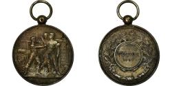 World Coins - France, Medal, Préparation Militaire, Gymnastique, 1909, Vernon,