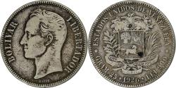 World Coins - Venezuela, Gram 5, Bolivar, 1926, Silver, , KM:22