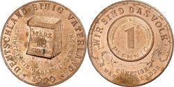World Coins - Germany, Token, Free Elections, 1990, Bronze,