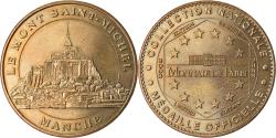 World Coins - France, Token, Touristic token, Le-Mont-Saint-Michel - vue générale n°2, Arts