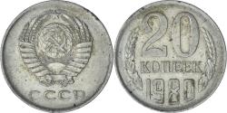 World Coins - Russia, 20 Kopeks, 1980
