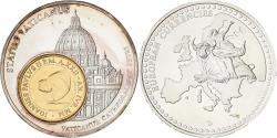 World Coins - Vatican, Medal, European Currencies, Copper-nickel,