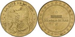 World Coins - France, Token, Cherbourg - Cité de la mer n°4, 2007, Copper-nickel Aluminium