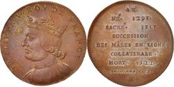 World Coins - France, Medal, Philippe V le Long, History, XIXth Century, , Copper