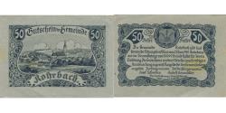 World Coins - Banknote, Austria, Rohrbach, 50 Heller, Eglise, 1920, EF(40-45), Mehl:FS 841a