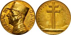 World Coins - France, Medal, Mémorial du Général de Gaulle, Politics, Society, War, De