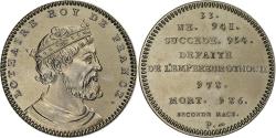 World Coins - France, Medal, Roi de France, Lothaire, Copper-nickel,