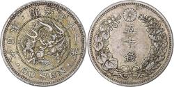 World Coins - Japan, Meiji, 50 Sen, 1898, Silver,