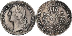 World Coins - Coin, France, Louis XV, Écu au bandeau, Ecu, 1760, Reims, , Silver