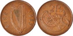 World Coins - Coin, IRELAND REPUBLIC, 2 Pence, 1985