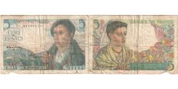 World Coins - France, 5 Francs, Berger, 1947, L.156, EF(40-45), Fayette:05.07, KM:98b