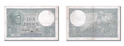 World Coins - Banknote, France, 10 Francs, 10 F 1916-1942 ''Minerve'', 1940, 1940-11-07