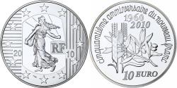 World Coins - France, 10 Euro, Semeuse, Nouveau franc, Proof, 2010, Monnaie de Paris, Silver