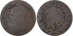 World Coins - France, 5 Centimes, Dupré, Bordeaux, Copper,