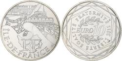 World Coins - France, 10 Euro, Ile de France, 2011, Paris, , Silver, KM:1739