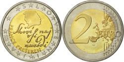 World Coins - Slovenia, 2 Euro, 2007, , Bi-Metallic, KM:75