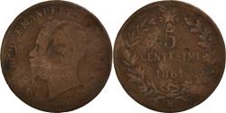World Coins - Coin, Italy, 5 Centesimi, 1861