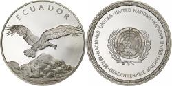 World Coins - France, Medal, Nations Unies, Ecuador, Silver,