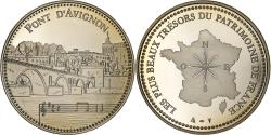 World Coins - France, Medal, Avignon - Le Pont d'Avignon, Copper-nickel,
