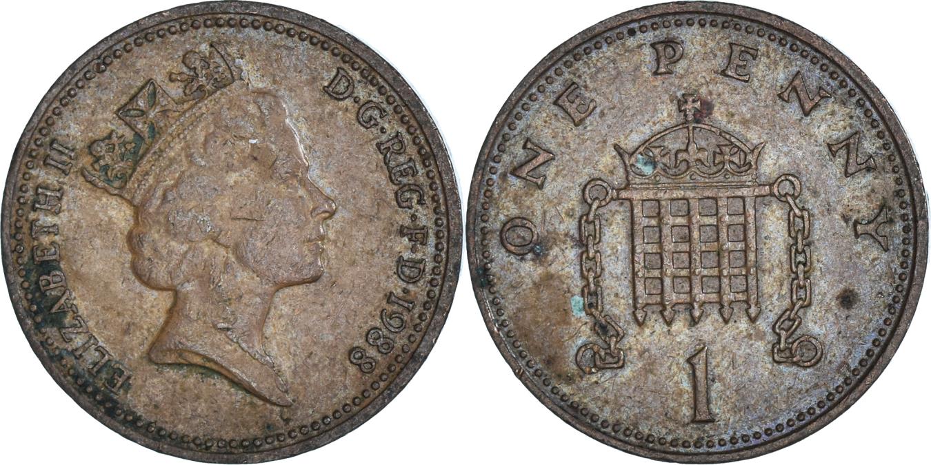 Coin Great Britain Penny 1988 European Coins coin-great-britain-penny-1988-european-coins