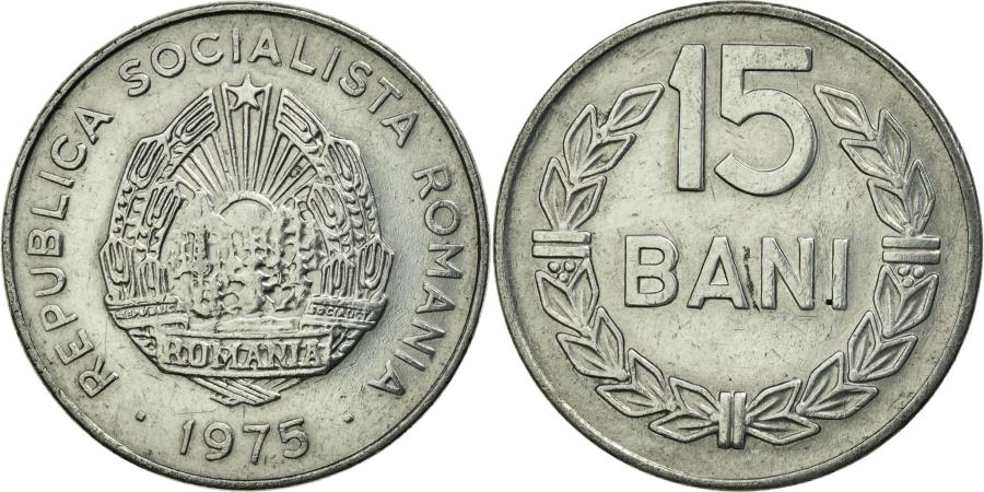 1966 Romania 15 Bani 