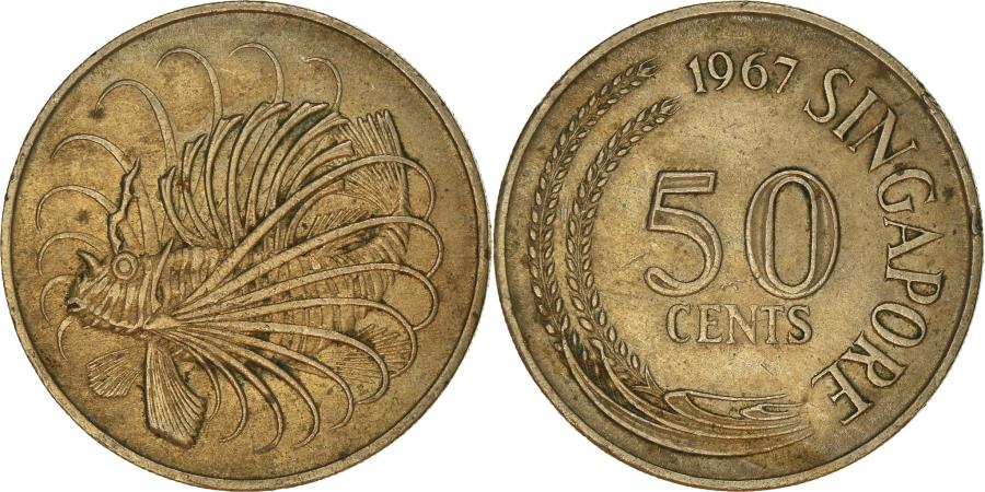 コレクション 1967 Singapore Coin Set Singapore67.gif